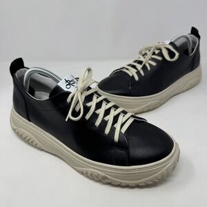 Off The Beaten Track OTBT Pangea Leather Court Sneakers Brazil Women's Size 11 M
